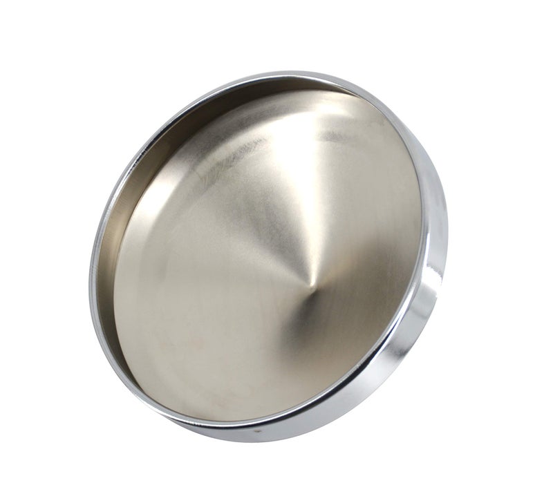 TBOZZ Chrome Pointed Rear Hub Cap 8" ID - Image 3